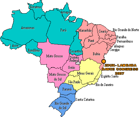 Brazil map