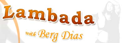 lambada with Berg Dias graphical text image banner